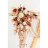 imageLings Moment Flowers 25pcs Fake Gardenia Burnt Terra Rust Artificial Flowers wStems Fake Flower for DIY Wedding Decorations Centerpieces Bouquets BoutonnieresWhtcream