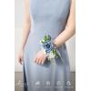 imageLings Moment 2pcs Prom WristShoulder Corsage Artificial Flower GirlMother HomecomingWedding Corsage Wristlet Dcor etc Black Gothic BurgundyBlublue