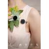 imageLings Moment 2pcs Prom WristShoulder Corsage Artificial Flower GirlMother HomecomingWedding Corsage Wristlet Dcor etc Black Gothic BurgundyPkblush Green  Pink