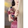 imageLings Moment 2pcs Prom WristShoulder Corsage Artificial Flower GirlMother HomecomingWedding Corsage Wristlet Dcor etc Black Gothic BurgundyPkdusty Rose  Navy Blue
