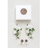 imageLings Moment 2pcs Prom WristShoulder Corsage Artificial Flower GirlMother HomecomingWedding Corsage Wristlet Dcor etc Black Gothic BurgundyWhtwhite  Sage