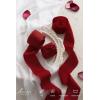imageLings Moment Red Silk Satin Ribbon 16 Inch x 20Yd Red Xmas Craft Fabric Chiffon Ribbons for Gifts Wrapping Wedding Invitations Bridal Bouquets DecorationsRedRed Xmas