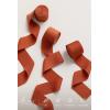 imageLings Moment Red Silk Satin Ribbon 16 Inch x 20Yd Red Xmas Craft Fabric Chiffon Ribbons for Gifts Wrapping Wedding Invitations Bridal Bouquets DecorationsOr  Burnt Orange