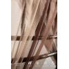 imageLings Moment Wedding Chiffon Chair Sashes Cover Aisle Decorations Draping Fabric WrinkleFree with Tie 16 Pcs Burgundy for Party Ceremony Reception Floral Arrangement Banquet Outdoor DecorCappuccino  Brown