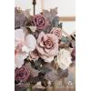 imageLings moment 2PCS Black Orange Artificial Flower Swags Wedding Arch Flowers Floral Garland Halloween Table Centerpieces Rose Arrangements for Sweetheart Easel Wall Entryway Board Backdrop DecorPkdusty Rose  Mauve