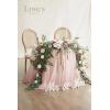 imageLings moment 9FT Eucalyptus and Willow Leaf Garland with White Flower Handcrafted Wedding Sweetheart Table Centerpieces Head Table Decor Arch Backdrop Decorations for Wedding  Red ampamp WhitePkdusty Rose  Mauve