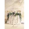 imageLings moment 9FT Eucalyptus and Willow Leaf Garland with White Flower Handcrafted Wedding Sweetheart Table Centerpieces Head Table Decor Arch Backdrop Decorations for Wedding  Red ampamp WhitePrpllavender Purple