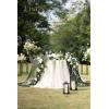 imageLings moment 9FT Eucalyptus and Willow Leaf Garland with White Flower Handcrafted Wedding Sweetheart Table Centerpieces Head Table Decor Arch Backdrop Decorations for Wedding  Red ampamp WhiteGrnemerald  Tawny Beige