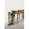imageLings moment Eucalyptus Garland with Flowers 6FTTable Runner with Flowers Marsala Mantle Decor Handcrafted Wedding Centerpieces for Rehearsal Dinner Bridal Shower  Red ampamp WhiteRedchristmas