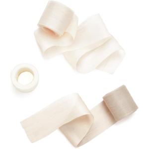 imageLings Moment Red Silk Satin Ribbon 16 Inch x 20Yd Red Xmas Craft Fabric Chiffon Ribbons for Gifts Wrapping Wedding Invitations Bridal Bouquets DecorationsBrnAlmond