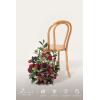 imageLings moment 175quot Tall Standing Artificial Flowers Arrangements 2 pcs Wedding Aisle Runner Chair Decorations Mauve ampamp Dusty Rose Centerpieces for Ceremony Reception Rose Floral Party OutdoorBordeaux Red