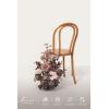 imageLings moment 175quot Tall Standing Artificial Flowers Arrangements 2 pcs Wedding Aisle Runner Chair Decorations Mauve ampamp Dusty Rose Centerpieces for Ceremony Reception Rose Floral Party OutdoorDusty Rose  Mauve