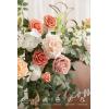 imageLings moment 2pcs Wedding Flowers Garland Artificial Floral Swag Arch Decorations Greenery Arrangements Lilac ampamp Gold Ceremony Reception Garden Easel Wall Home Entryway Outdoor NOT Include SignBlush Garden