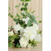 imageLings moment 2pcs Wedding Flowers Garland Artificial Floral Swag Arch Decorations Greenery Arrangements Lilac ampamp Gold Ceremony Reception Garden Easel Wall Home Entryway Outdoor NOT Include SignLily of the Valley White