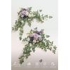 imageLings moment 2pcs Wedding Flowers Garland Artificial Floral Swag Arch Decorations Greenery Arrangements Lilac ampamp Gold Ceremony Reception Garden Easel Wall Home Entryway Outdoor NOT Include SignLilac  Gold