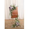 imageLings moment 2pcs Wedding Flowers Garland Artificial Floral Swag Arch Decorations Greenery Arrangements Lilac ampamp Gold Ceremony Reception Garden Easel Wall Home Entryway Outdoor NOT Include SignLilac  Gold