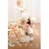 imageLings moment 2pcs Wedding Flowers Garland Artificial Floral Swag Arch Decorations Greenery Arrangements Lilac ampamp Gold Ceremony Reception Garden Easel Wall Home Entryway Outdoor NOT Include SignWhite  Beige  Blush