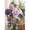 imageLings moment 2pcs Wedding Flowers Garland Artificial Floral Swag Arch Decorations Greenery Arrangements Lilac ampamp Gold Ceremony Reception Garden Easel Wall Home Entryway Outdoor NOT Include SignLilac  Gold