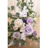 imageLings moment 2pcs Wedding Flowers Garland Artificial Floral Swag Arch Decorations Greenery Arrangements Lilac ampamp Gold Ceremony Reception Garden Easel Wall Home Entryway Outdoor NOT Include SignLilac  Gold