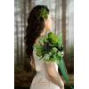 imageLings moment Artificial Greenery Stems Box Set 48pcs with 7 Kinds of Faux Greenery Picks for DIY Bridal Bouquets Wedding Floral Arrangement Table Centerpieces Tawny Beige ampamp Sand BeigeGrnemerald  Gold