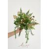 imageLings moment Artificial Greenery Stems Box Set 48pcs with 7 Kinds of Faux Greenery Picks for DIY Bridal Bouquets Wedding Floral Arrangement Table Centerpieces Tawny Beige ampamp Sand BeigeGrnemerald  Gold