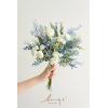 imageLings moment Artificial Greenery Stems Box Set 48pcs with 7 Kinds of Faux Greenery Picks for DIY Bridal Bouquets Wedding Floral Arrangement Table Centerpieces Tawny Beige ampamp Sand BeigeBlunavy  Cream