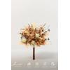 imageLings moment Artificial Greenery Stems Box Set 48pcs with 7 Kinds of Faux Greenery Picks for DIY Bridal Bouquets Wedding Floral Arrangement Table Centerpieces Tawny Beige ampamp Sand BeigeBrnwalnut Brown  Sand Biege