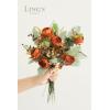 imageLings moment Artificial Greenery Stems Box Set 48pcs with 7 Kinds of Faux Greenery Picks for DIY Bridal Bouquets Wedding Floral Arrangement Table Centerpieces Tawny Beige ampamp Sand BeigeOrterracotta  Green