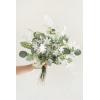 imageLings moment Artificial Greenery Stems Box Set 48pcs with 7 Kinds of Faux Greenery Picks for DIY Bridal Bouquets Wedding Floral Arrangement Table Centerpieces Tawny Beige ampamp Sand BeigeGrnsage Green  White