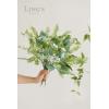 imageLings moment Artificial Greenery Stems Box Set 48pcs with 7 Kinds of Faux Greenery Picks for DIY Bridal Bouquets Wedding Floral Arrangement Table Centerpieces Tawny Beige ampamp Sand BeigeGrnlight Green  White