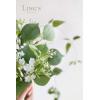 imageLings moment Artificial Greenery Stems Box Set 48pcs with 7 Kinds of Faux Greenery Picks for DIY Bridal Bouquets Wedding Floral Arrangement Table Centerpieces Tawny Beige ampamp Sand BeigeGrnlight Green  White