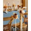 imageLings moment Fake Flowers Box Faux Artificial Greenery Stems Foam Roses Silk Fabic Flower for Centerpieces Bouquet Wedding Table Floral Arrangements Bridal Shower Party Tawny Beige Deluxe ComboBegboho  Sepia