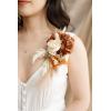 imageLings moment Fake Flowers Box Faux Artificial Greenery Stems Foam Roses Silk Fabic Flower for Centerpieces Bouquet Wedding Table Floral Arrangements Bridal Shower Party Tawny Beige Deluxe ComboBegboho  Sepia