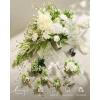 imageLings moment Pocket Boutonniere Single Boutonniere for Men Groom for Wedding Prom Homecoming Anniversary Graduation etcSand Beige Gold SparrowGrngreen  Beige