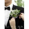 imageLings moment Pocket Boutonniere Single Boutonniere for Men Groom for Wedding Prom Homecoming Anniversary Graduation etcSand Beige Gold SparrowGrngreen  Beige