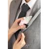 imageLings moment Pocket Boutonniere Single Boutonniere for Men Groom for Wedding Prom Homecoming Anniversary Graduation etcSand Beige Gold SparrowPkglowing Cream  Blush
