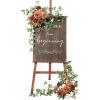 imageLings moment 2pcs Wedding Flowers Garland Artificial Floral Swag Arch Decorations Greenery Arrangements Lilac ampamp Gold Ceremony Reception Garden Easel Wall Home Entryway Outdoor NOT Include SignSunset Terracotta
