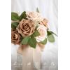 imageLings moment Artificial Flowers 50Pcs White Roses Decor wStems3quot Real Touch DIY Foam Floral for Wedding BouquetCenterpieces Outdoors Party Backdrop RoomTable and GardenPot Decorations2025