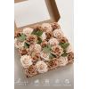 imageLings moment Artificial Flowers 50Pcs White Roses Decor wStems3quot Real Touch DIY Foam Floral for Wedding BouquetCenterpieces Outdoors Party Backdrop RoomTable and GardenPot Decorations2025