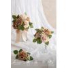 imageLings moment Artificial Flowers 50Pcs White Roses Decor wStems3quot Real Touch DIY Foam Floral for Wedding BouquetCenterpieces Outdoors Party Backdrop RoomTable and GardenPot Decorations2025