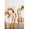 imageLings moment 8 Wedding Artificial Aisle Pew Flowers Chair Markers Decorations Arrangements with Chiffon Ribbons Purple ampamp Blue for Ceremony Floral Reception Home Church Rose Party Outdoor Party DecorRust  Sepia