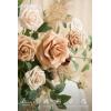 imageLings moment 2PCS Artificial Flower Garland Light Purple Floral Swags Wedding Arch Flowers Lilac Table Centerpieces Decoration Rose Garlands Greenery Arrangements for SweetheartHead Table DecorBrnbeige
