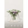 imageLings moment 2PCS Artificial Flower Garland Light Purple Floral Swags Wedding Arch Flowers Lilac Table Centerpieces Decoration Rose Garlands Greenery Arrangements for SweetheartHead Table DecorPrpllilac