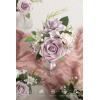 imageLings moment 6 Pack Lilac ampamp Light Purple Wedding Centerpieces Mini Bouquets Table Decor Flower Rose PreMade Floral Three Large Bouquets and Three Small OnesPrpllilac  Gold