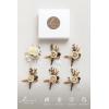 imageLings moment Boutonniere for Men 6pcs Groom Groomsmen Boutonniere Artificial Flowers for Wedding DecorPromHomecoming etcSand Beige WhiteBrnbrown Beige  White