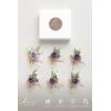 imageLings moment Boutonniere for Men 6pcs Groom Groomsmen Boutonniere Artificial Flowers for Wedding DecorPromHomecoming etcSand Beige WhiteBrnlilac  Berry