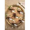 imageLings moment Boutonniere for Men 6pcs Groom Groomsmen Boutonniere Artificial Flowers for Wedding DecorPromHomecoming etcSand Beige WhiteBrnwalnut Brown
