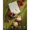 imageLings moment Boutonniere for Men 6pcs Groom Groomsmen Boutonniere Artificial Flowers for Wedding DecorPromHomecoming etcSand Beige WhiteOrterracotta  White