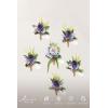 imageLings moment Boutonniere for Men 6pcs Groom Groomsmen Boutonniere Artificial Flowers for Wedding DecorPromHomecoming etcSand Beige WhitePrplpurple