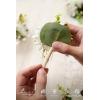 imageLings moment Boutonniere for Men 6pcs Groom Groomsmen Boutonniere Artificial Flowers for Wedding DecorPromHomecoming etcSand Beige WhiteWhtwhite Baby Breath  Ivory